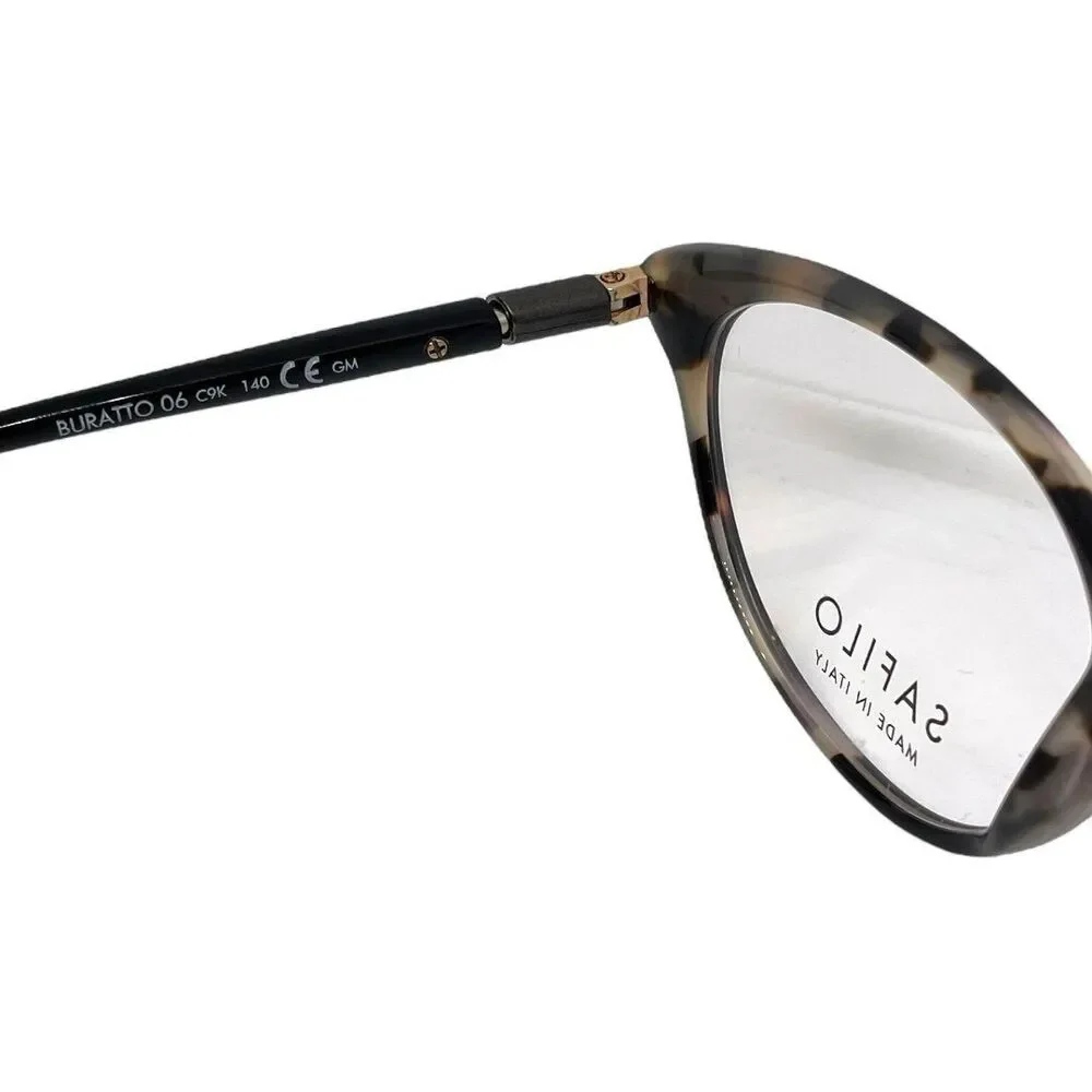 Safilo Burrato 06 Color C9K Havana White Women Eyeglass Frame 53 x 16 140